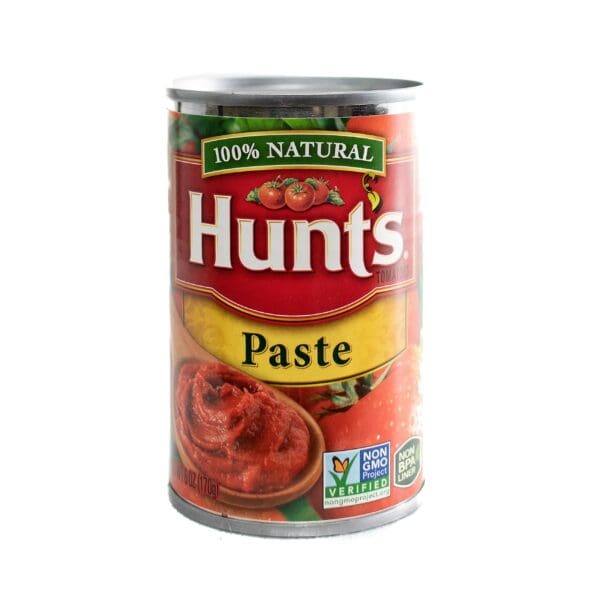 A can of paste is shown here.