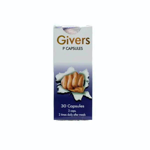 A box of givers capsules