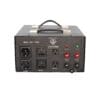 A black box with many different power outlets.