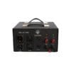 A black box with many different types of power supplies.