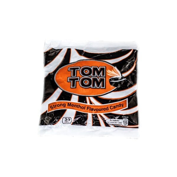 A package of tom tom candy.