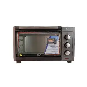 A microwave oven with an open door and some wires