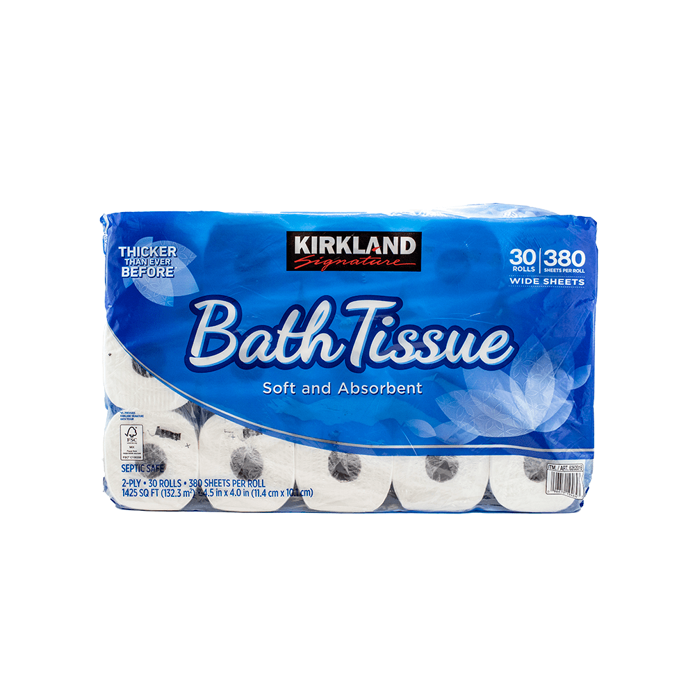 Kirkland Signature bath tissues